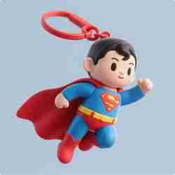 Superman keychain