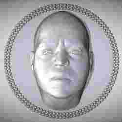 The Notorious BIG medallion pendant 3D printing ready