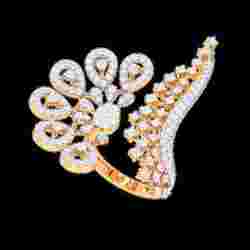 Printable 3D jewelry model of Lady diamond ring