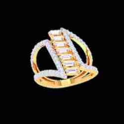 Printable 3D jewelry model of Lady diamond ring