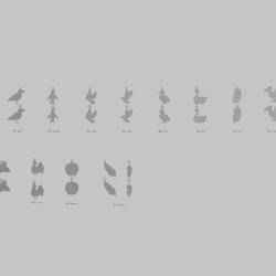 🕊️ Creatures – Birds & Flying Creatures Pendant Pack