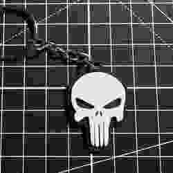 The Punisher Keychain – 2 Versions Available