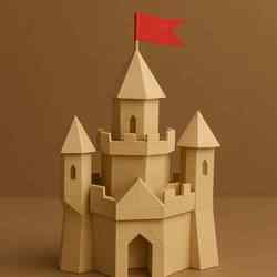 Origami Castle 🏰