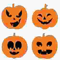 Halloween Coasters Laser Cut