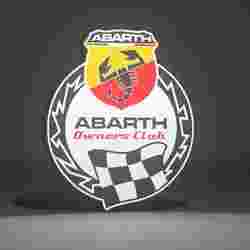Abarth Owners Club Logo Lightbox Led