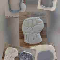 Hulk fist and Head cutter/stamp