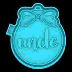 uncle christmas ball - freshie mold