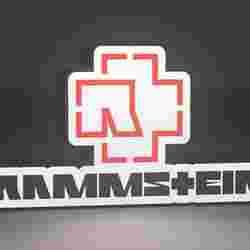 Rammstein Logo Lightbox Led Lamp