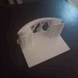 🧢 Wall bracket for caps / hats - 3D printable model (equivalent -> fayemint on amazon)