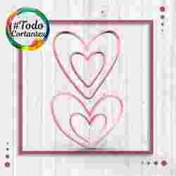 Set cortates corazones