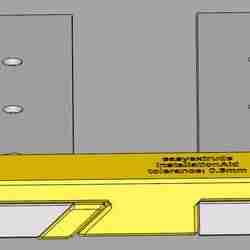 French Cleat Installation Aid - Precision Tool for Effortless Cleat Wall Mounting