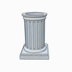 Ancient Greek Column Pencil Holder