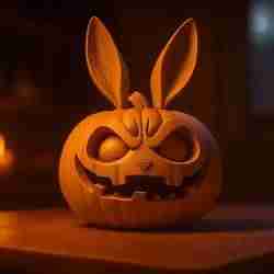 pumpkin rabbit (Halloween)