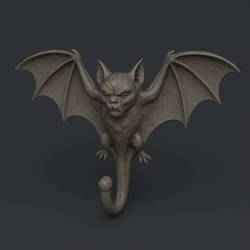 Gargoyle Wall Hook – Printable STL