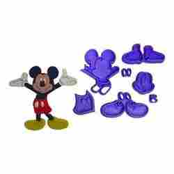 Cortador Mickey (Corpo todo) - 8 cm