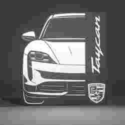 Porsche Taycan Lightbox Led Lamp