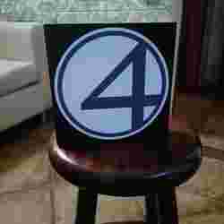 Fantastic 4 logo Lightbox
