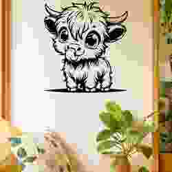 Baby Yak - Wall Art Onecolor