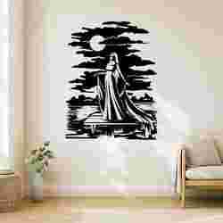 Moonlit Lady - Wall Art Onecolor