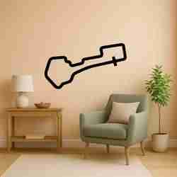Spiral Track Outline - Wall Art Onecolor
