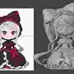 Chibi - Shalltear Bloodfallen - overlord