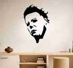 Michael Myers Mask Halloween - Wall Art Onecolor
