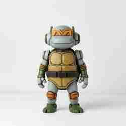 TMNT Metalhead tiki statue