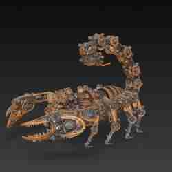 Robotic Scorpion Stylized