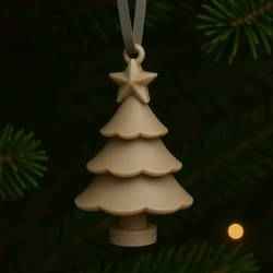 Mini Christmas Tree Ornament STL File – Holiday Decoration