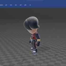 Edgar from Brawl Stars – Toy Figurine Doll 3D Model with Realistic Texture