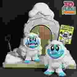 Halloween Cute Flexi Yeti and Snowy Cabin Print-in-place & Keychain
