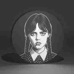 Wednesday addams lightbox / Wednesday addams light box