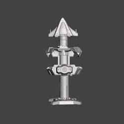FAN ART MOTU ETERNIA STARSHIP TOWER NEW ADVENTURES HE-MAN