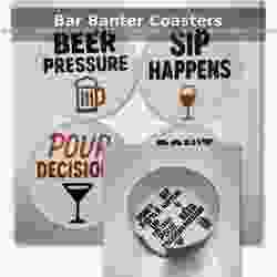 Bar Banter Coaster Set
