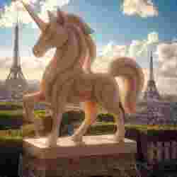 Unicorn Statue