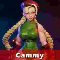 Cammy White - Street Fighter Fanart digital sculptures