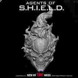 GHOS RIDER HEAD / AGENT OF SHIELD