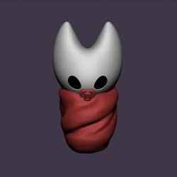 Baby Hornet and Knight - Hollow Knight/Silksong