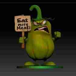 HALLOWEEN ANGRY PEPPER