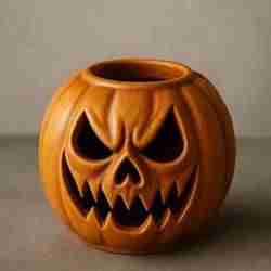 Creepy Pumpkin Lantern (Halloween)