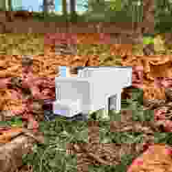 Pixelated Fox - Renard - STL File - Pixel Art 3D Model - 3D Printing - Support-Free - Magnetic Assembly - Creature - Minecraft