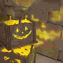 🕯 Halloween Pumpkin Lantern Box – 16 Faces (Laser Cut/CNC milling DXF) 🎃