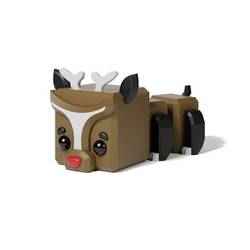 Cute, Flexi Reindeer