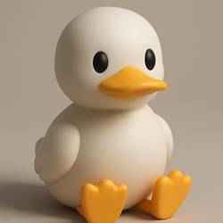 Stylized Sitting Duck