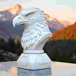 Eagle Bust STL – 3D Printable Animal Sculpture