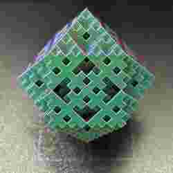 Recursive Cube Cross Fractal | Level 3