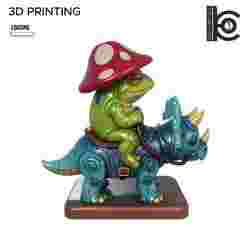Shroom Rider - The Chill Frog Knight.