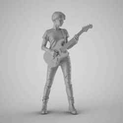 Guitarist Woman