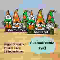 Thanksgiving Decor Gnome Fall Decor Thanksgiving Home Decor