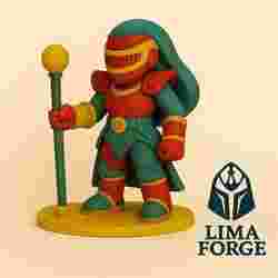 Synthra – 80s-Inspired Futuristic Warrior 3D Print Model
